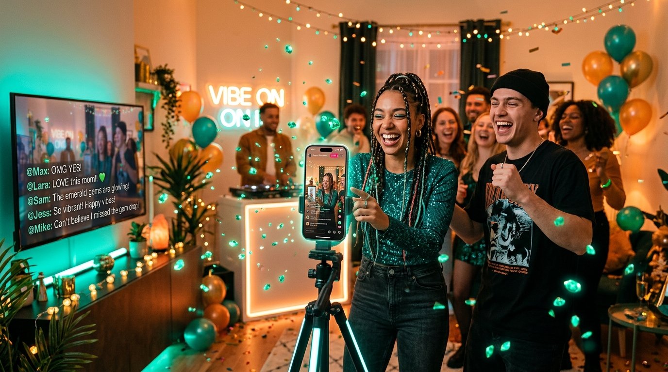 Become a Gemgala Host and Start Livestreaming, Partying, and Earning